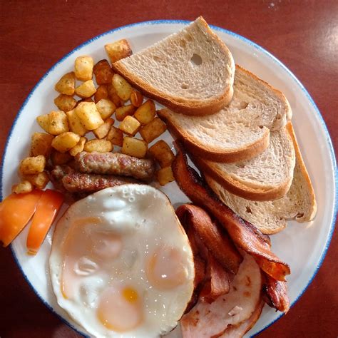 Breakfast at victoria. Jul 12, 2018 · The Club at Colony Creek. Colony Creek’s breakfast buffet plate of eggs, bacon, sausage, potatoes, and a biscuit. Voted Best of the Best, The Club at Colony Creek offers a great brunch from 10 a ... 