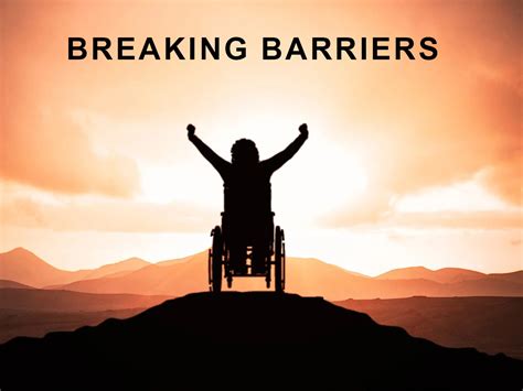 Breaking Barriers