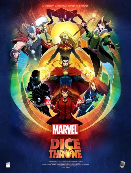 Breaking News! Marvel Dice Throne Nerdologists