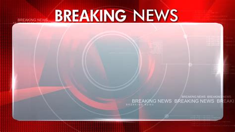 Breaking News Plate Stock Motion Graphics Motion Array