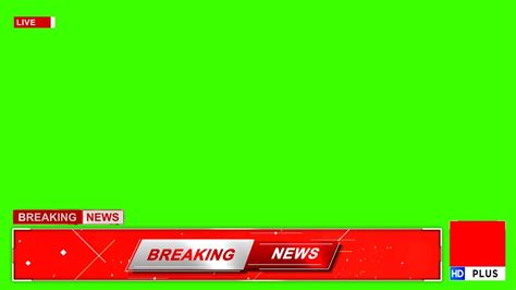 Breaking news green screen breaking news template - YouTube