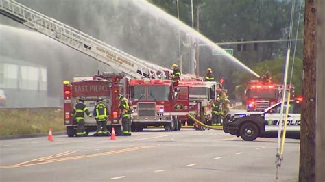 Breaking news puyallup fire. Shortly after 1 p.m. Sunday, Central Pierce Fire & Rescue requested people in a 1-mile radius of the downtown Puyallup fire again shelter in place due to smoke, later clarifying that this was an ... 