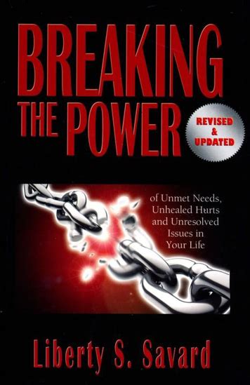 Breaking the Power by Savard, Liberty - biblio.co.uk