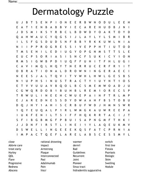 Breakout area to dermatologists crossword clue. Skin breakout is a crossword puzzle clue. Clue: Skin breakout. Skin breakout is a crossword puzzle clue that we have spotted over 20 times. There are related clues (shown below). 