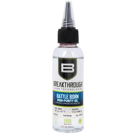 Breakthrough Battle Born High Purity Oil - 2oz Bottle