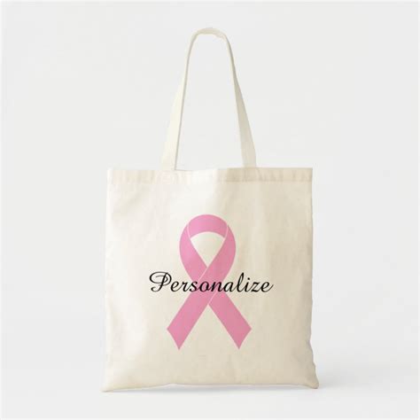 Breast Cancer Awareness Tote Bags Zazzle