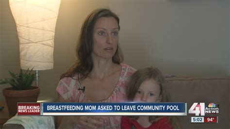 Breastfeeding mom asked to leave pool