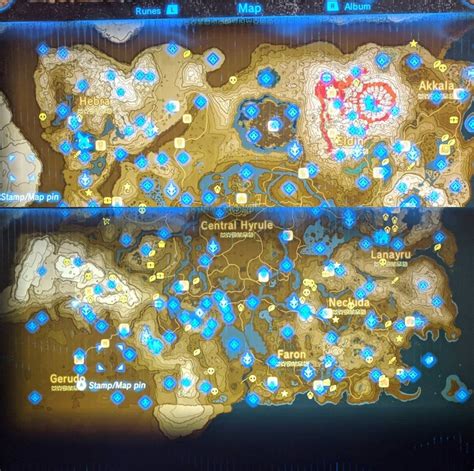 Breath of the wild map shrines. Wasteland Coyote 0. Water Buffalo 0. White Goat 0. White Pigeon 0. Winterwing Butterfly 0. Wood Pigeon 0. Woodland Boar 0. Breath of the Wild Interactive Map - Shrines, Korok Seed Locations, Treasure Chests, Quests, Towers & more! Use the progress tracker to get 100%! 