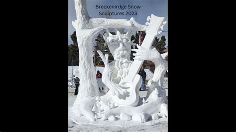 Breckenridge Ice Sculptures 2023