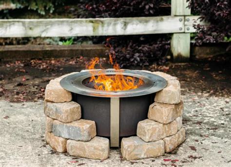 Breeo fire pit insert.  Perfect for those upgrading without starting from scratch, this ...