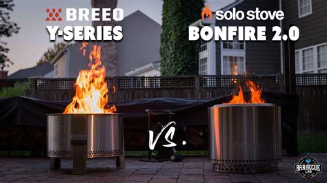 Compare two premium smokeless fire pits with different fe