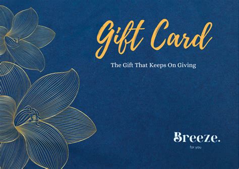 Breeze Gift Card: The Perfect Gift for Any Occasion