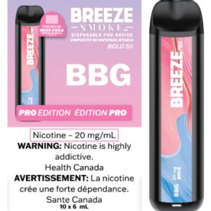 Discover the freedom of effortless vaping with Breeze Pro today. Breeze Pro Vape Features: Available in Single Pack. 50MG (5.0%) Nicotine by Volume. 6ml Pre-Filled E-Liquid. Approximately 2000 Puffs Per Device. 1000mAh Integrated Battery. Disposable - Non-Refillable & - Non-Rechargeable. Breeze Pro Flavors: Anejo: Rich and smoky, like ….