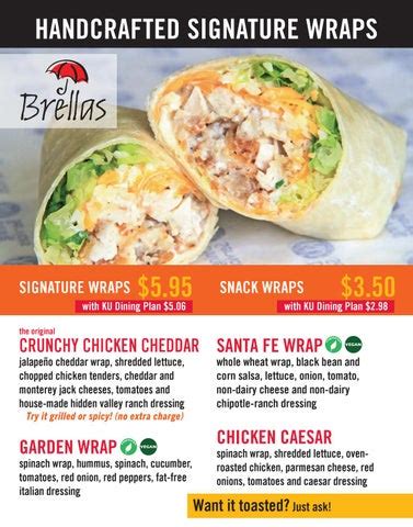 Brellas menu. Things To Know About Brellas menu. 