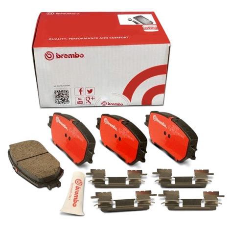 Brembo brake pads ceramic.  The special compound ensures optimum performance under all Rear ...