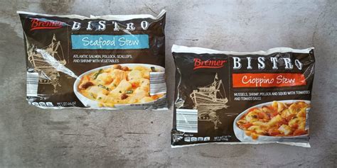 Bremer Bistro Seafood Stew and Cioppino Stew ALDI REVIEWER