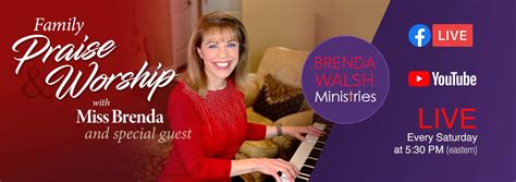 Brenda walsh ministries. The Women's Ministry department is inviting all Women to our "Sunday Conversations" program featuring Brenda Walsh, Author and CEO of Brenda Walsh Ministries. The program will be this Sunday at 7pm... 