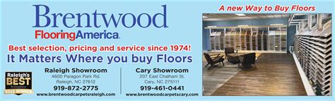 Brentwood Flooring America. 4600 Paragon Park Rd