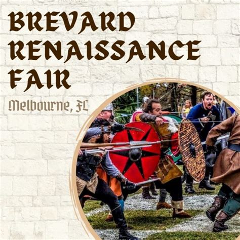 Brevard renaissance fair. Jan 27, 2024 · Event in Melbourne, FL by Brevard Renaissance Fair on Saturday, January 27 2024 with 144 people interested. 