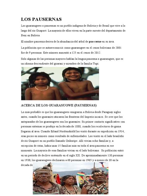 Breves notas sobre la lengua de los indios pausernas, el üaradu ñé e (un dialecto tupi guaraní en el oriente de bolivia). - Bmw 5 series e39 525i sport wagon 1997 2002 service manual.