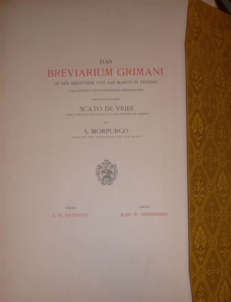 Breviarium grimani in der bibliothek von san marco in venedig. - Guida per sviluppatori db2 di craig s mullins.