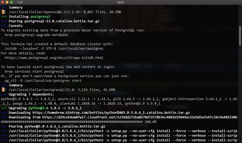 Brew install postgresql 16.  Why does `brew I had some trouble setting up PostgreSQL v...