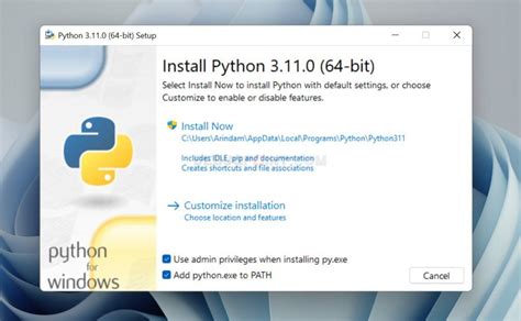 Brew python install. 10 o superior Conclusion To sum up, installing Python...