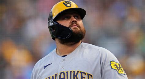 Brewers’ Rowdy Tellez has surgery after hurting finger in accident, out 4 more weeks