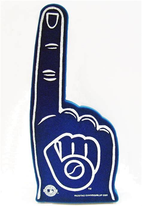 Brewers Foam Finger--Used Once! #3856226783