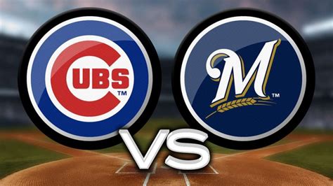 Brewers visit the Cubs to begin 3-game series