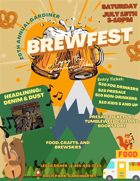 Brewfest 2023. General Admission tickets include entry in to the event at 7:00pm for an amazing sampling experience, entertainment, and so much more! *Happy Hour GA ticket includes early entry into the event at 6pm. EARLY BIRD: $35 NOT AVAILABLE. ADVANCED: $37 … 