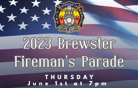 Brewster N.Y. Annual 2018 fire men's parade! 