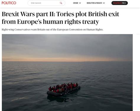 Brexit Wars part II: Tories plot British exit from Europe’s human rights treaty