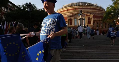 Brexiters rage after crowd waves EU flags at Royal Albert Hall