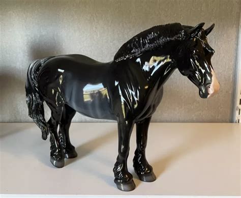 Breyer Peter Stone DAH Bunny Heavy Draft Horse Mare Black