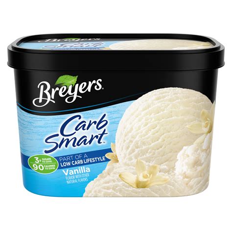 Breyers low carb ice cream. Breyers partners with American Farmers for 100% Grade A Milk and Cream in their ice cream and frozen dairy desserts; This frozen snack is made in accordance to our Breyers Pledge, starting with high-quality ingredients; The flavors and … 
