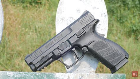 The BRG9 Elite is a 9mm, polymer frame, striker fire, semi-automatic pistol. With a 4" barrel, 16+1 capacity, and interchangeable backstraps, this pistol stands out in a crowd. Handle it and .... 