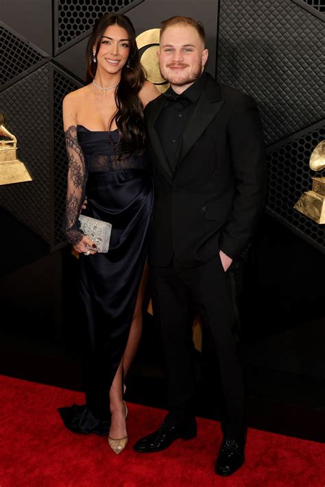 Neilson Barnard/Getty Images for The Recording Academy. Zach Bryan and girlfriend Brianna “Chickenfry” LaPaglia heated up the 2024 Grammys red carpet. The couple arrived at the Crypto.com .... 
