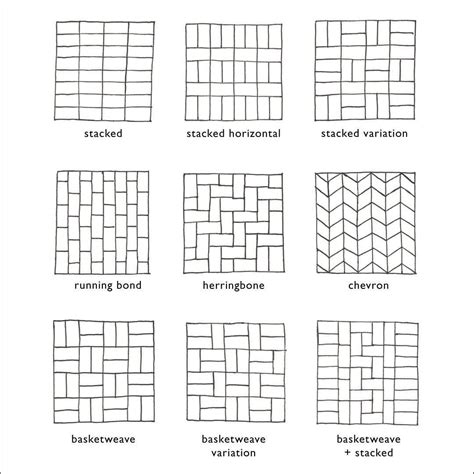 Brick Tile Pattern My Patterns
