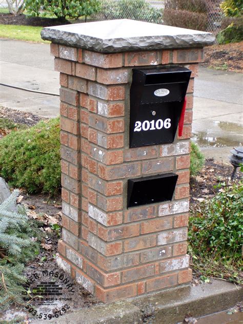 Brick and stone mailbox ideas. Sep 21, 2013 - Explore Bette Schuster's board "Stone mailboxes" on Pinterest. See more ideas about stone mailbox, mailbox design, brick mailbox. 