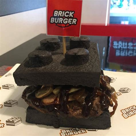 Bricks burgers. 