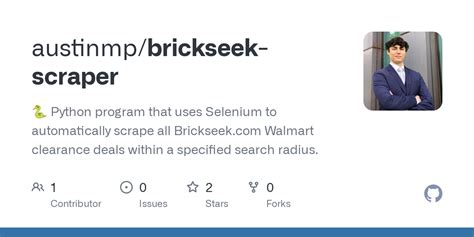 Brickseek scraper github. Brickseek. Browser extension (Firefox & Chrome) that adds an 'Open in Brickseek' button to Walmart product pages. Example. Install. Chrome also compatible with Edge Opera. Firefox . Developers. Go to Development Documentation 