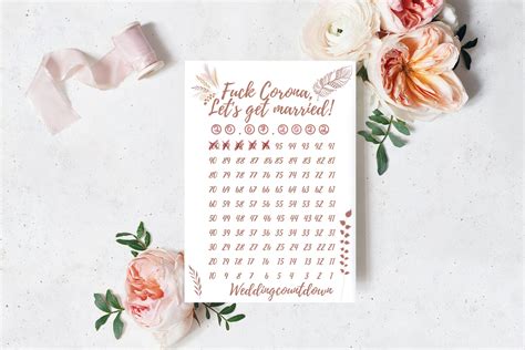Bridal Countdown Calendar