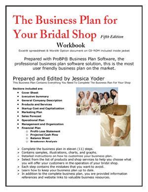 Bridal Gown Shop Business Plan