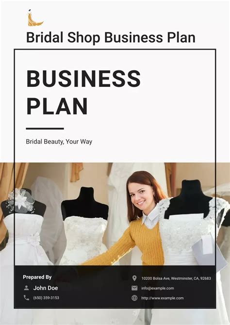 Bridal Shop Business Plan