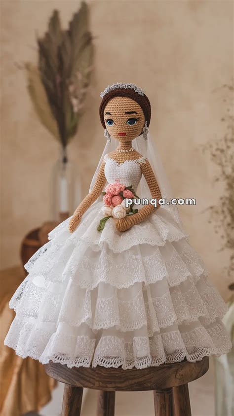 Bride Doll Pattern Veil