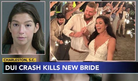 Bride killed leaving wedding reception when speeding DUI driver slams golf cart