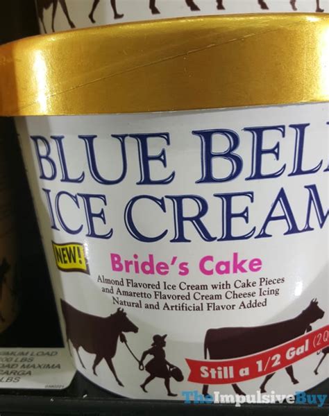 Brides cake blue bell. Have you tried Blue Bell ice cream 'Bride's Cake'? 