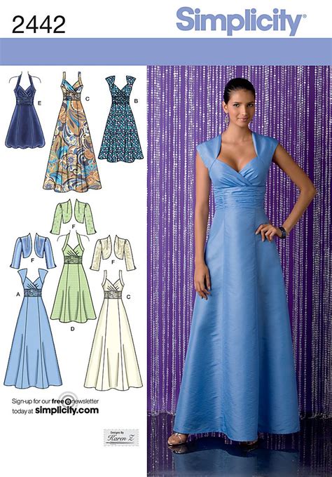 Bridesmaid Dress Pattern