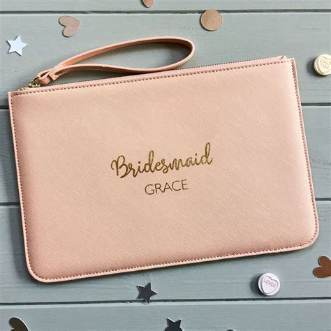 Set of 8 Bridesmaid Cosmetic Bag, Personalized Makeup Bag, Bridesmaid Gift,  Make up Bag BR036 